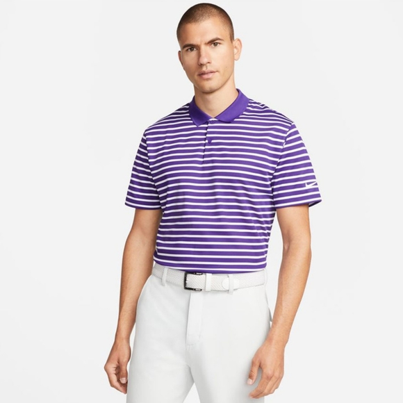 🎉2X HP🎉 Nike Dri-Fit Victory Striped Polo|Size XL